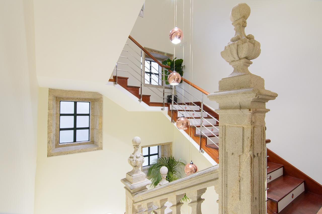 Pazo De Mendoza Hotell Baiona Exteriör bild
